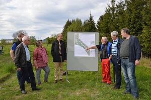 SPD-Ortsvereinsvorstand ist shr zufrieden mit der Planung