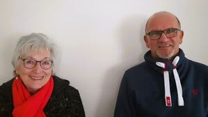 Stehen Ihnen Rede und Antwort: Stadtverordnete Dagmar Leise und Robert Szeltner