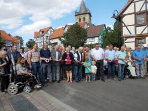 Wer konnte denn da das Durchschneiden des Bandes nicht abwarten?