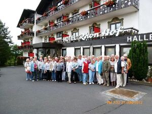Zufriedene Gäste bei der Fahrt der SPD Großenritte