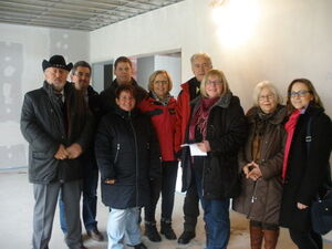 Aus der Politik waren von den Großenritter Mandatsträgern im Bild von links: Stadtrat Karl-Hermann Herbst, Stadtverordne