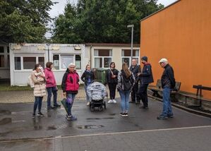 Auch die in die Jahre gekommene Langenbergschule und Bldungsförderung waren Thema