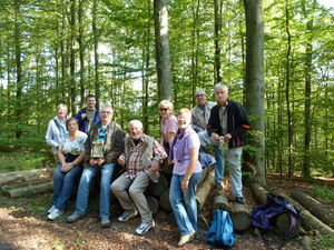 Die Wandergruppe vom letzten Jahr