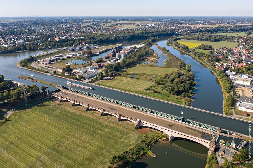 Wasserstraßenkreuz Minden/Mittellandkanal