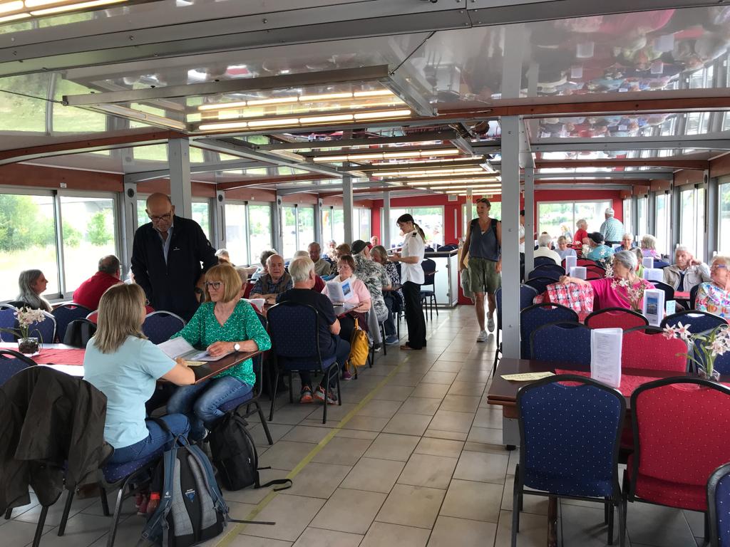 An Bord der MS Undine