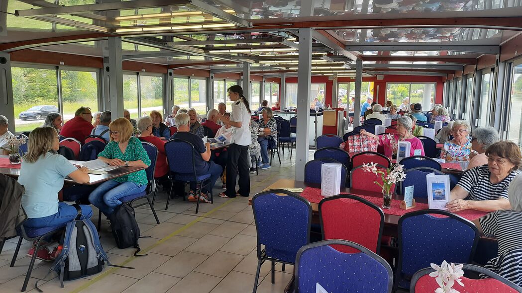 An Bord der MS Undine