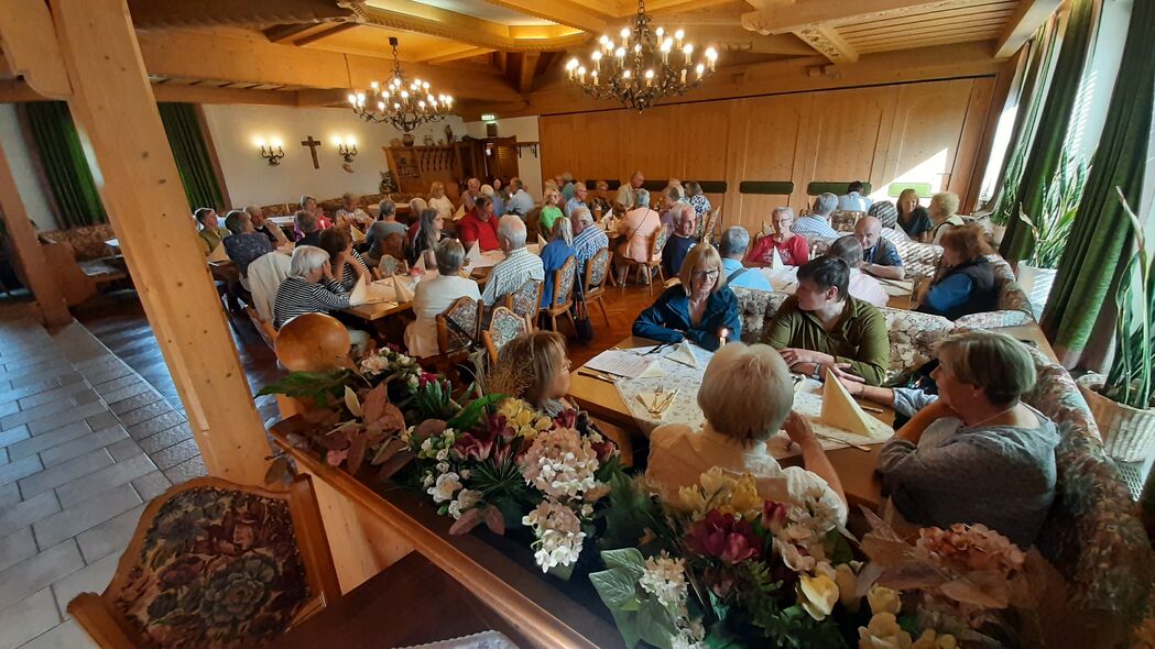 Abendessen im Hotel Rhön-Hof