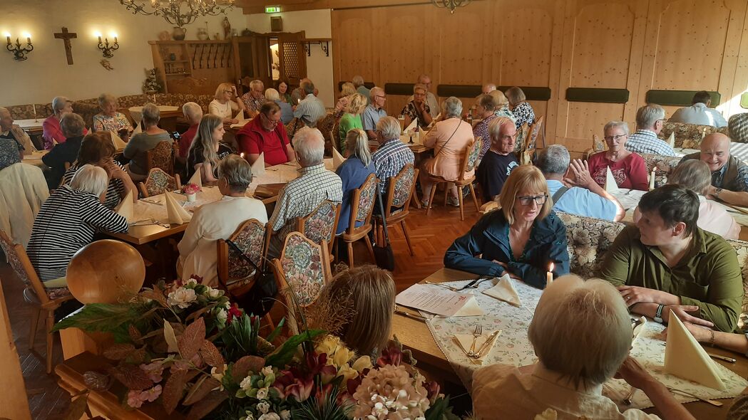Abendessen im Hotel Rhön-Hof