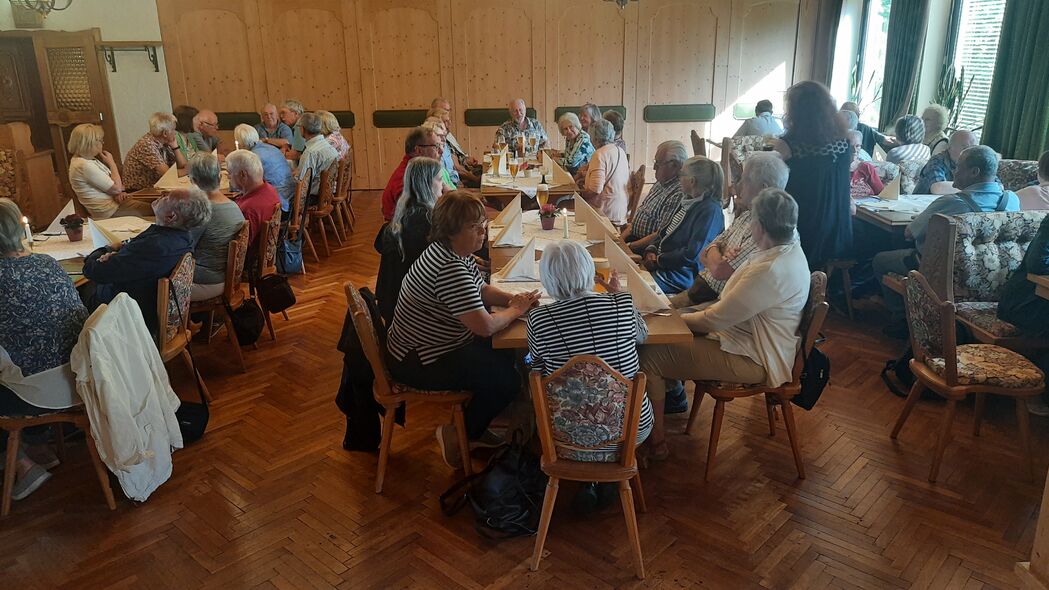 Abendessen im Hotel Rhön-Hof